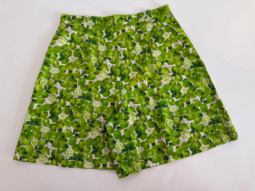 Iceberg SS 1996 lime shorts summer Runway