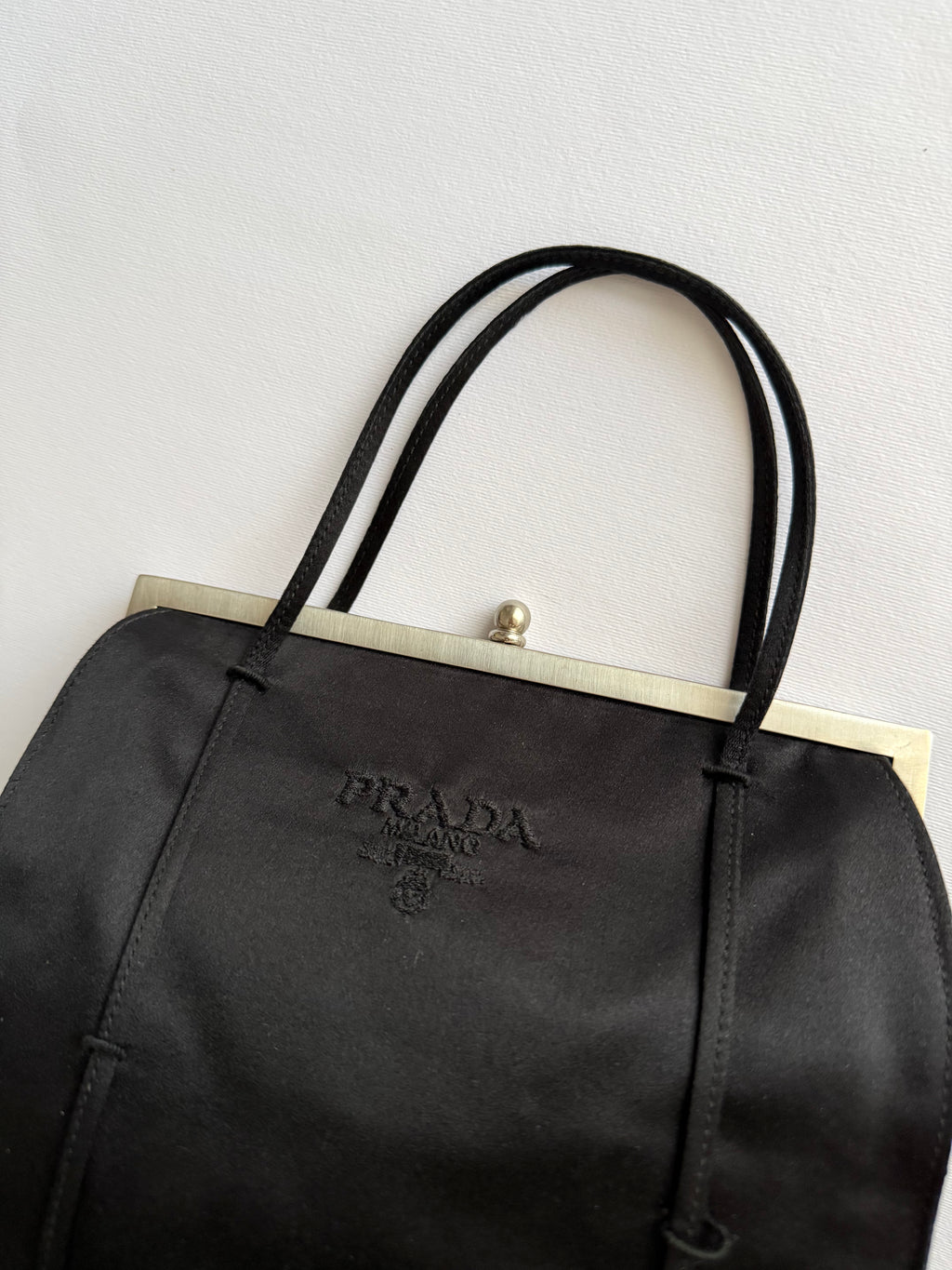 Prada S/S 1995 black handbag