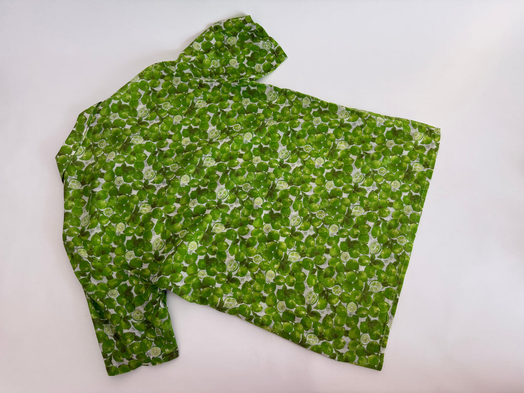 Iceberg SS 1996 Runway lime summer shirt
