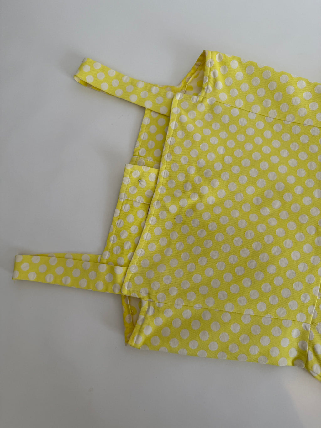 Iceberg SS 1996 yellow dress with white polka dots
