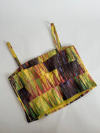Iceberg SS 1999 silk multicolored top