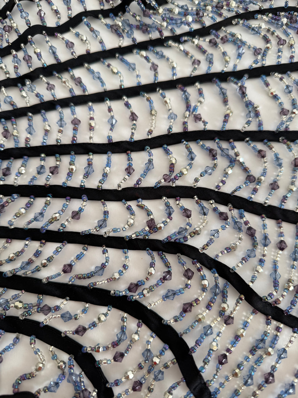 Gianfranco Ferré Studio backless top beads stones 90s