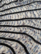 Gianfranco Ferré Studio backless top beads stones 90s