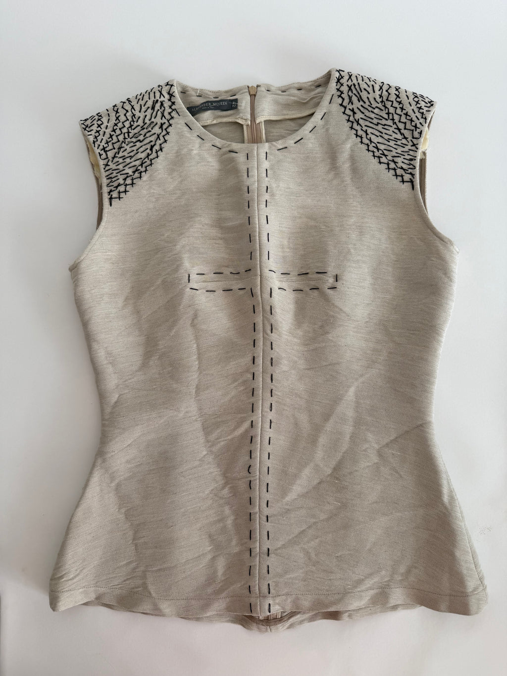 Alexander McQueen FW 2014 vest gilet