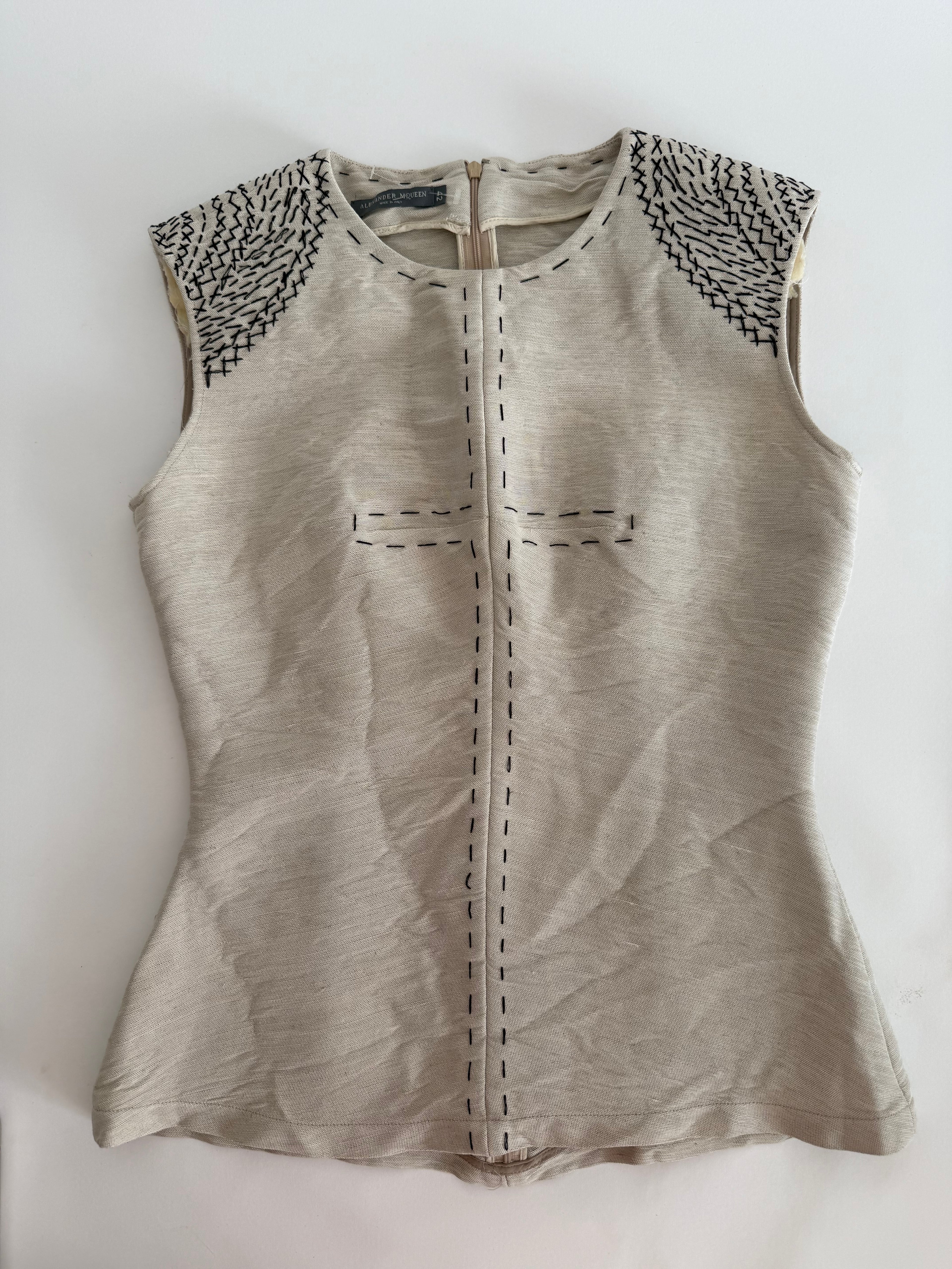 Alexander McQueen FW 2014 vest gilet