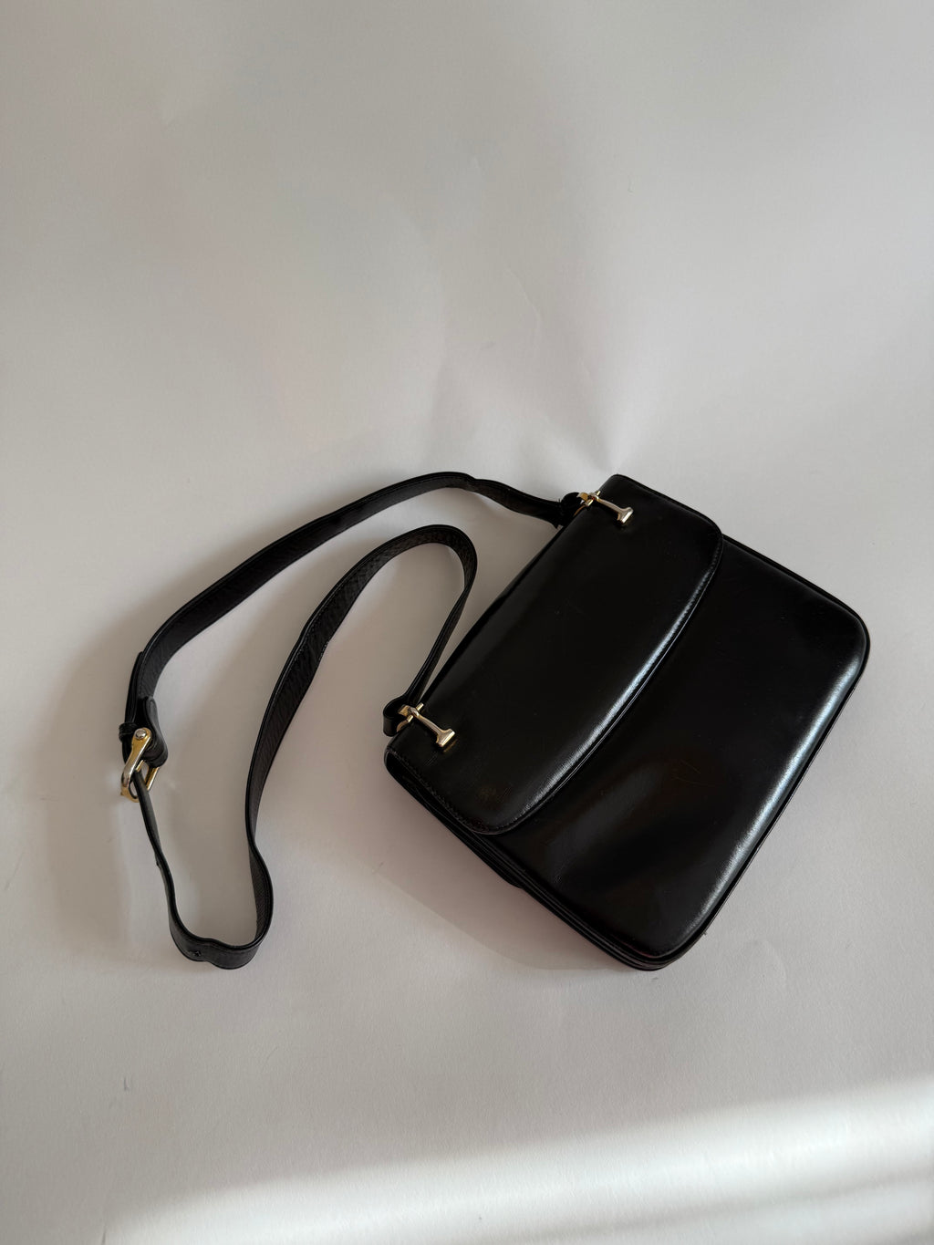 Céline Triomphe black handbag
