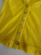 Plein Sud yellow top 2000s