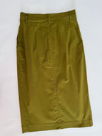 Sud par Faycal Amor olive knee-length skirt
