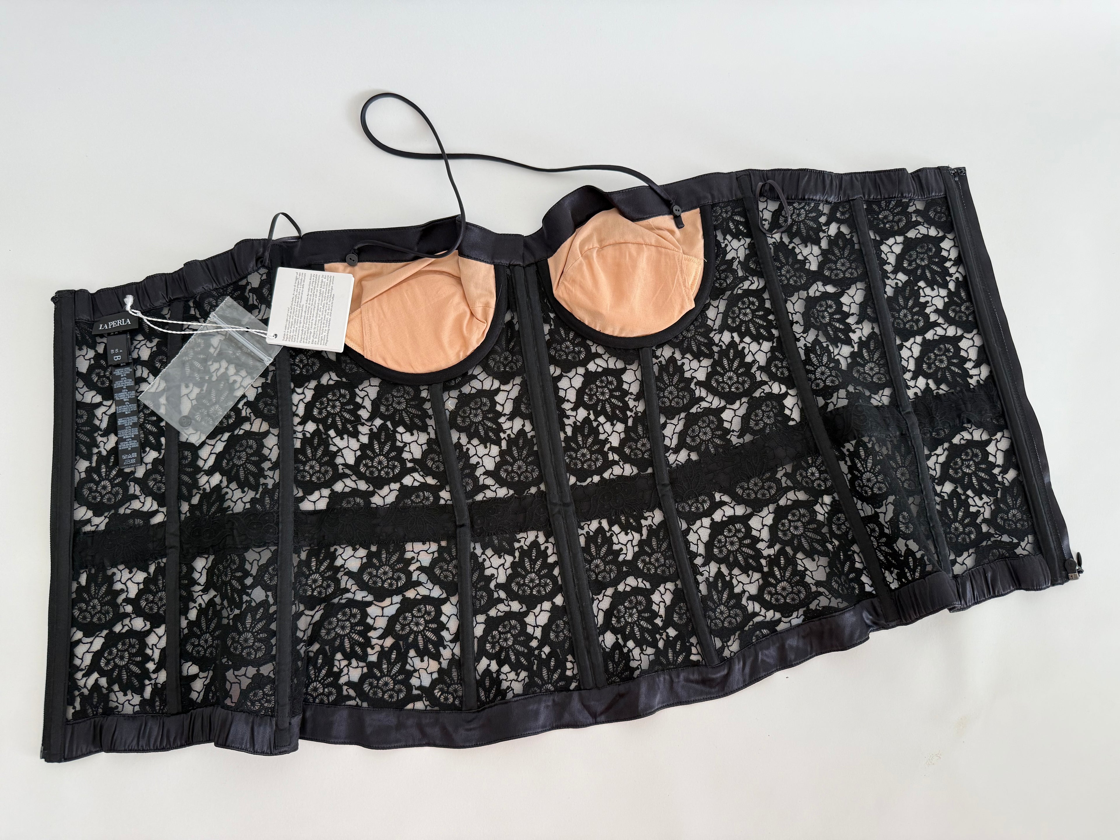 La Perla black bustier SS 2014