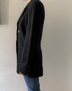 Vintage Karl Lagerfeld grey wool jacket 90s
