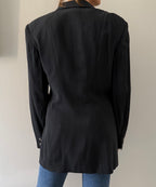 Vintage Karl Lagerfeld grey wool jacket 90s