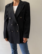 Vintage Karl Lagerfeld grey wool jacket 90s