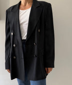 Vintage Karl Lagerfeld grey wool jacket 90s