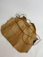 Rare top vintage leather python bare back 90s