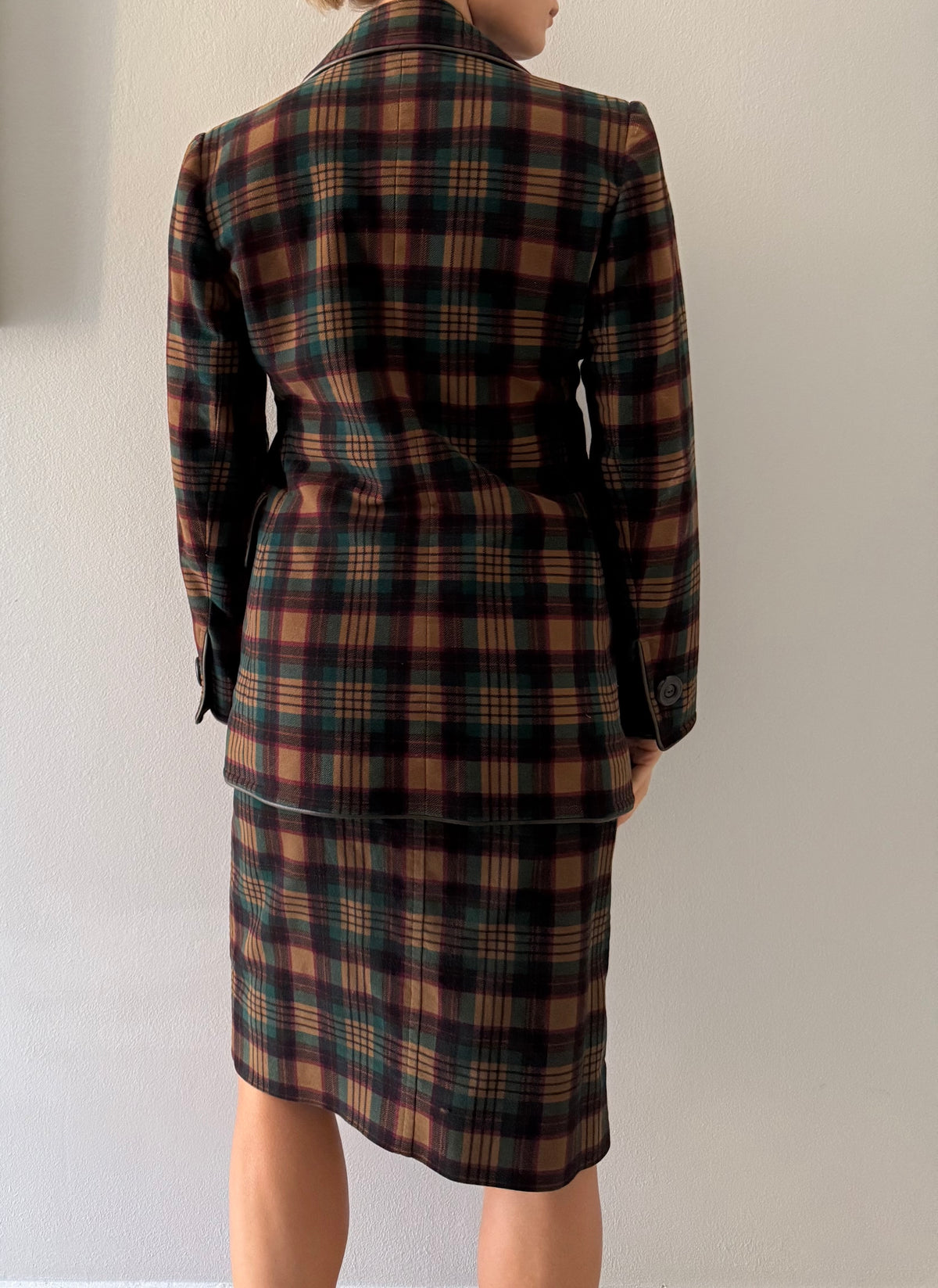 Saint Laurent rive gauche 80s set tailleur