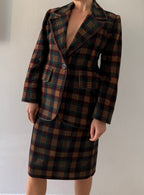Saint Laurent rive gauche 80s set tailleur