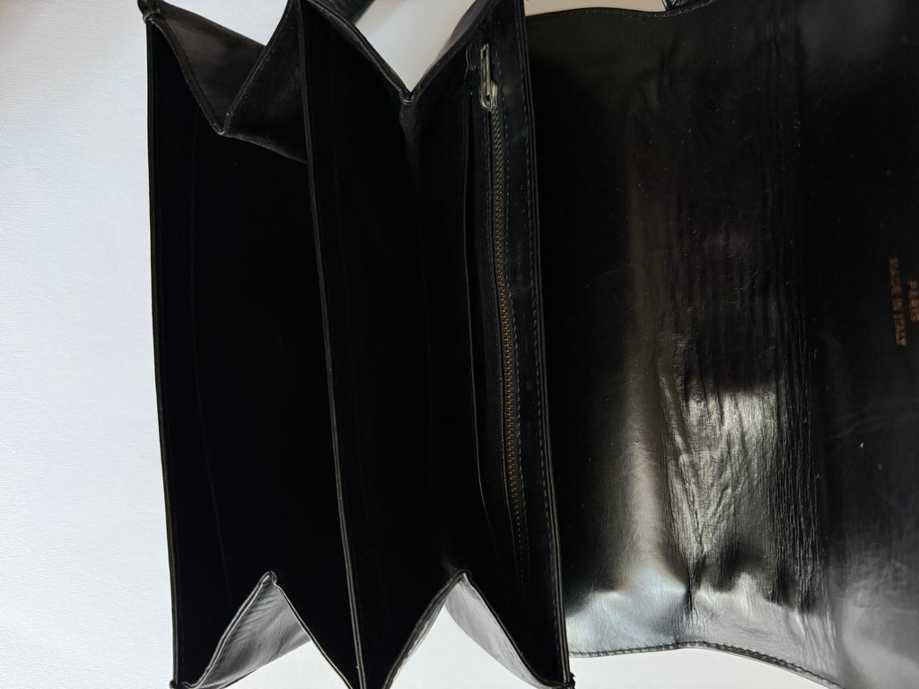 Céline Triomphe black handbag