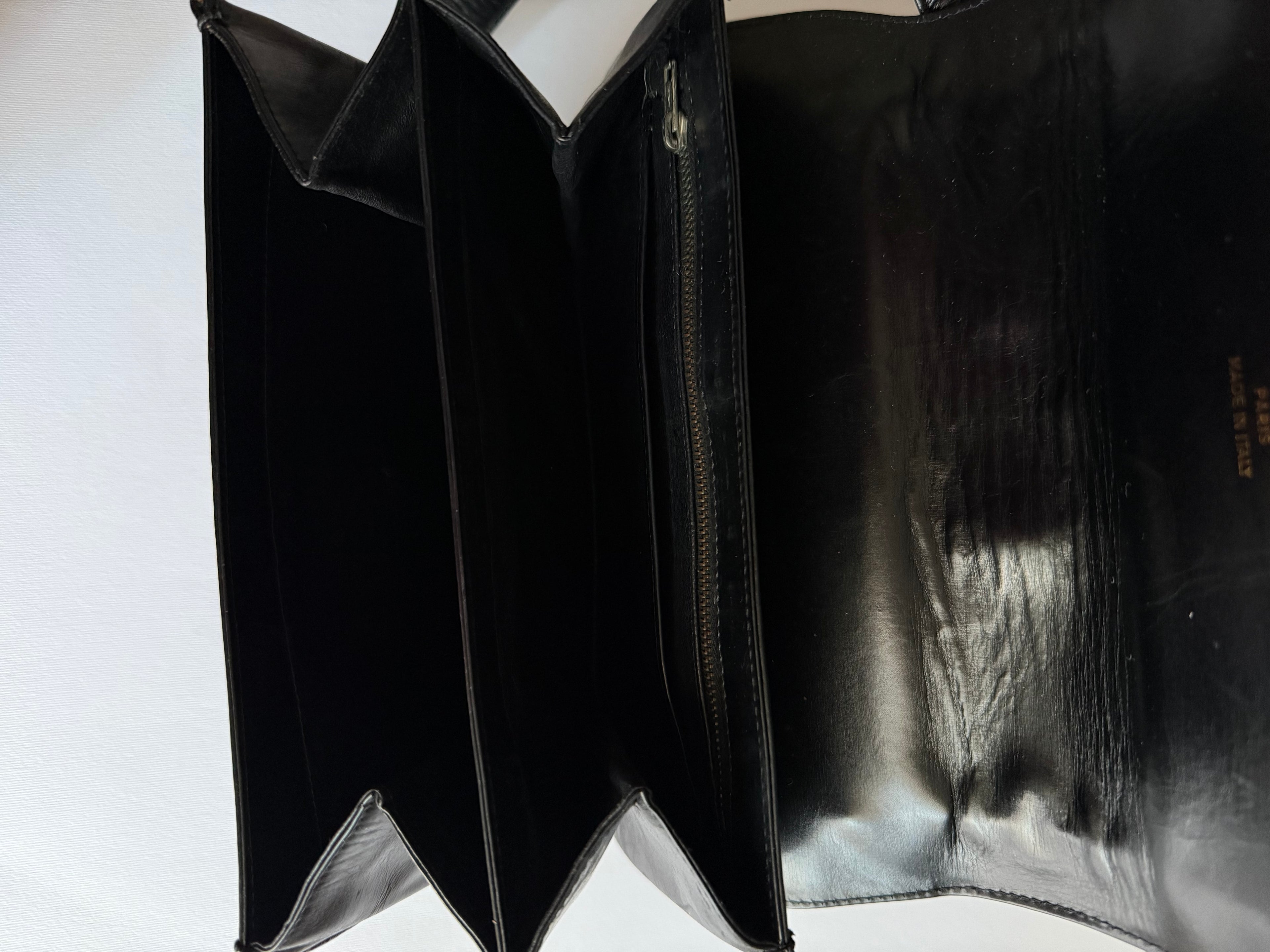 Céline Triomphe black handbag