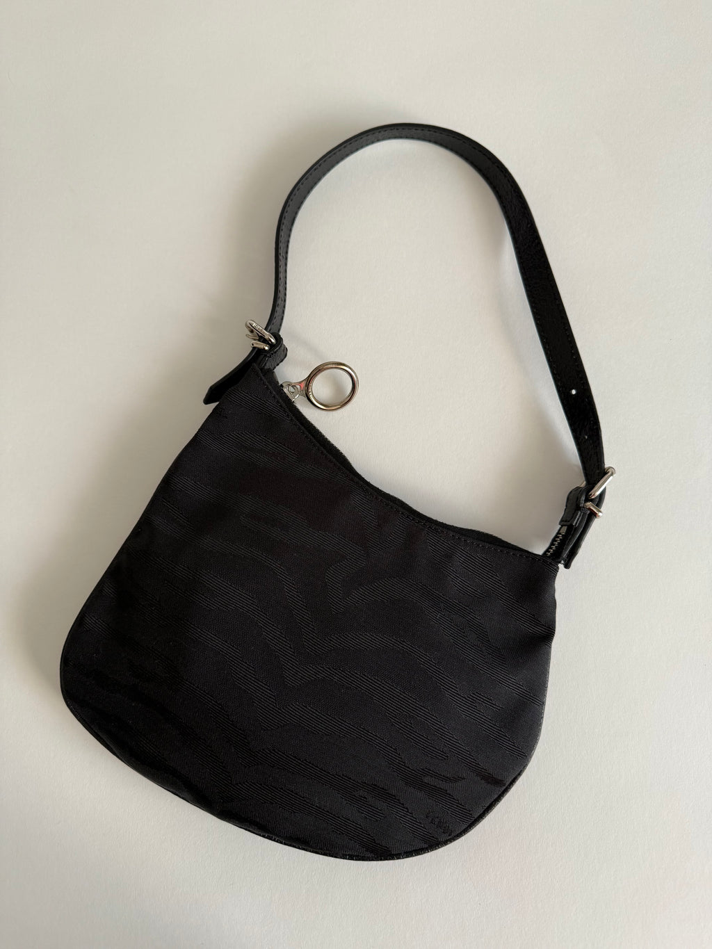Fendi black Oyster mini bag