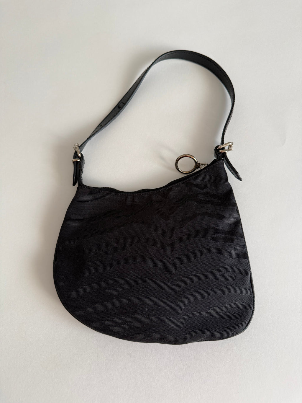 Fendi black Oyster mini bag