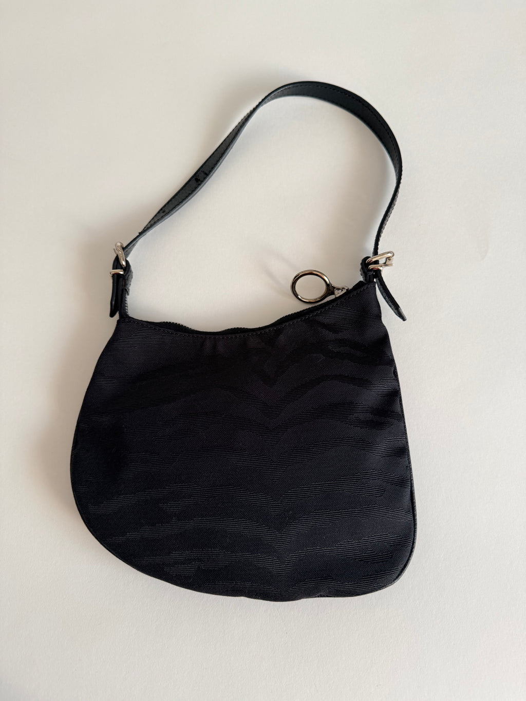 Fendi black Oyster mini bag
