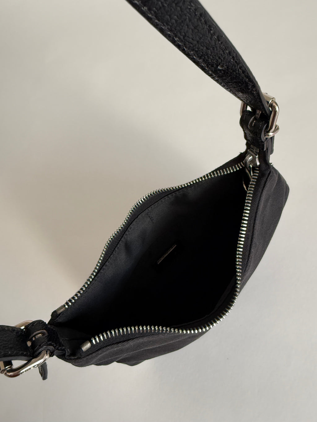 Fendi black Oyster mini bag