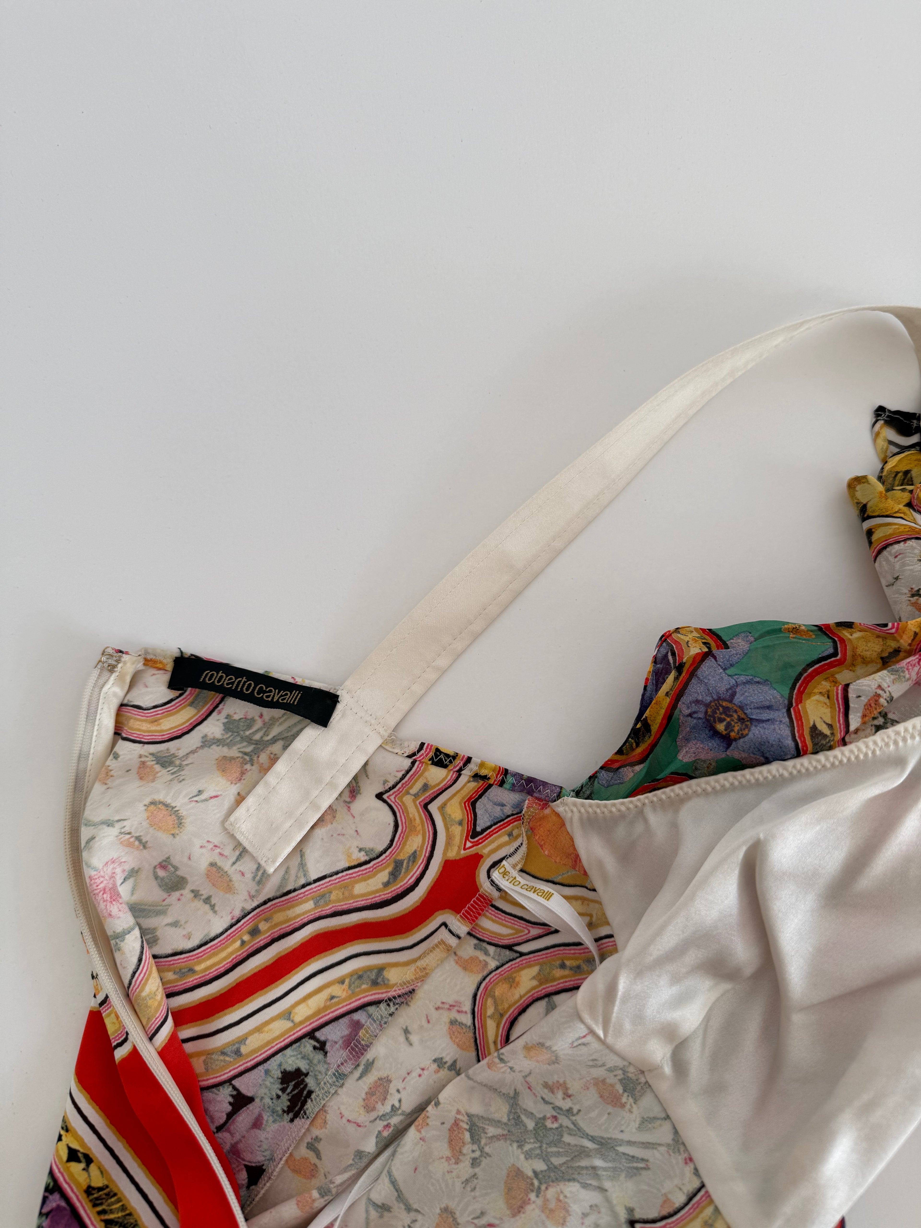 Roberto Cavalli Roberto Cavalli 2007 multicolored silk dress Dress Emilia Archive Vintage