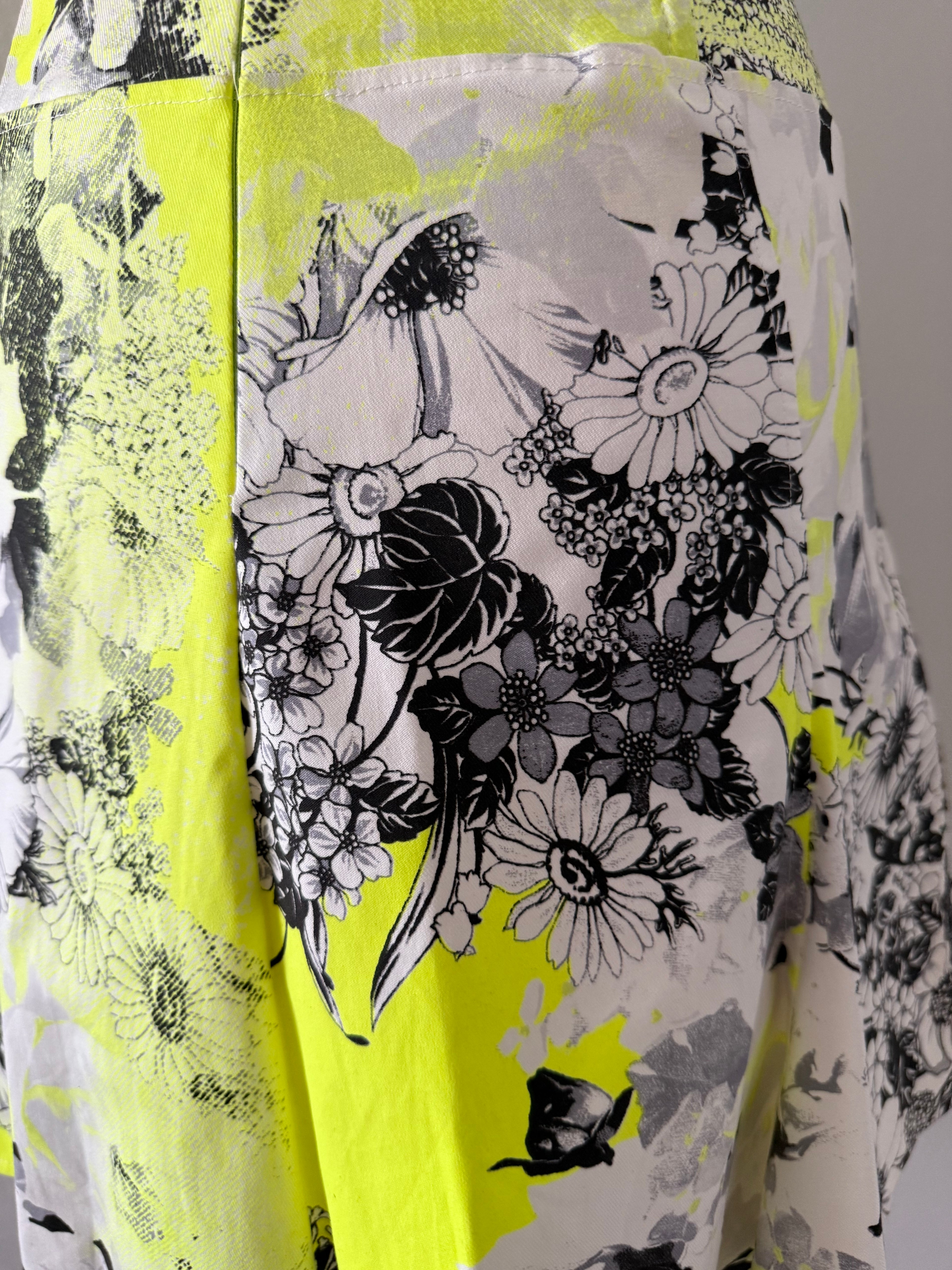 Just Cavalli fluo mini dress early 2000s