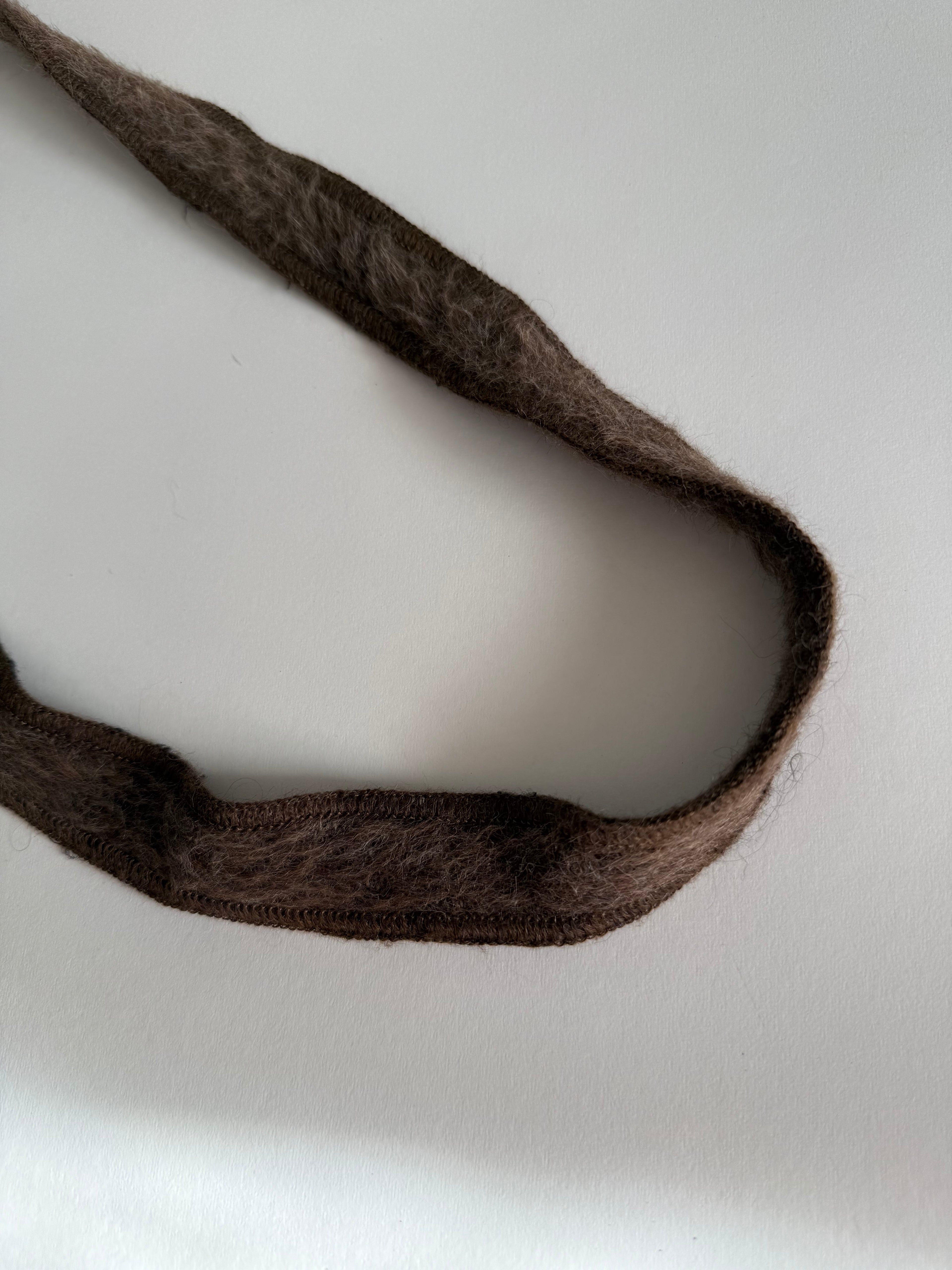 Fendi 90s mongolian fur bag