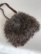 Fendi 90s mongolian fur bag
