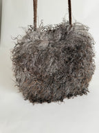 Fendi 90s mongolian fur bag