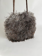 Fendi 90s mongolian fur bag