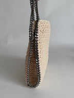 Stella McCartney Falabella mini tote crochet