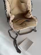 Stella McCartney Falabella mini tote crochet