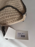 Stella McCartney Falabella mini tote crochet