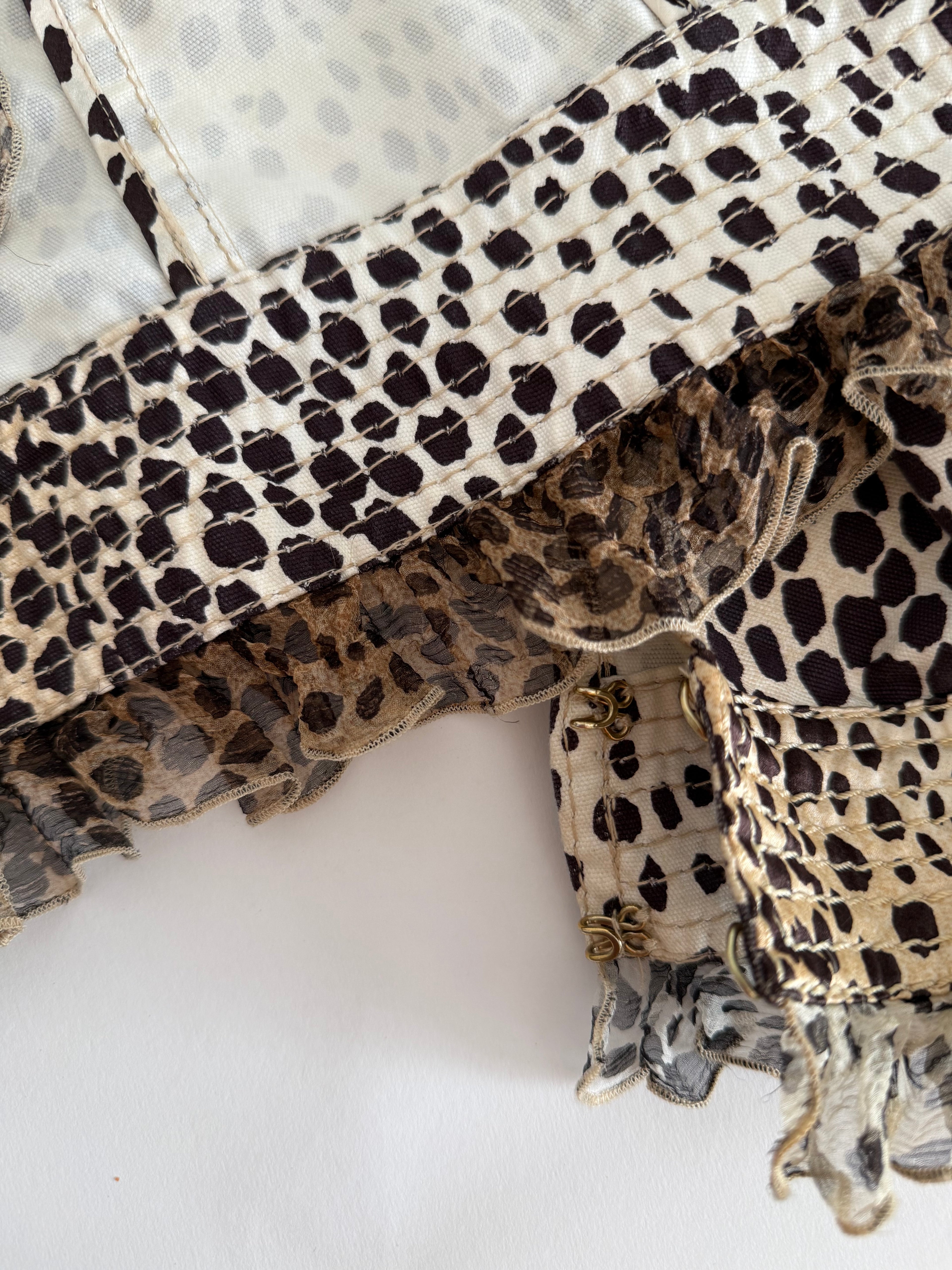 Roberto Cavalli SS 2005 leopard print cotton jacket
