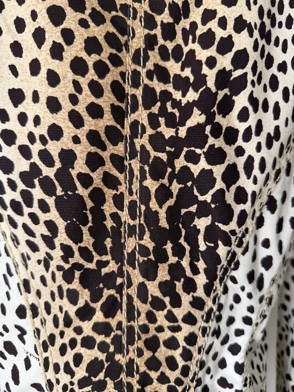 Roberto Cavalli SS 2005 leopard print cotton jacket