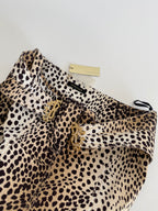 Roberto Cavalli SS 2005 long mermaid leopard skirt