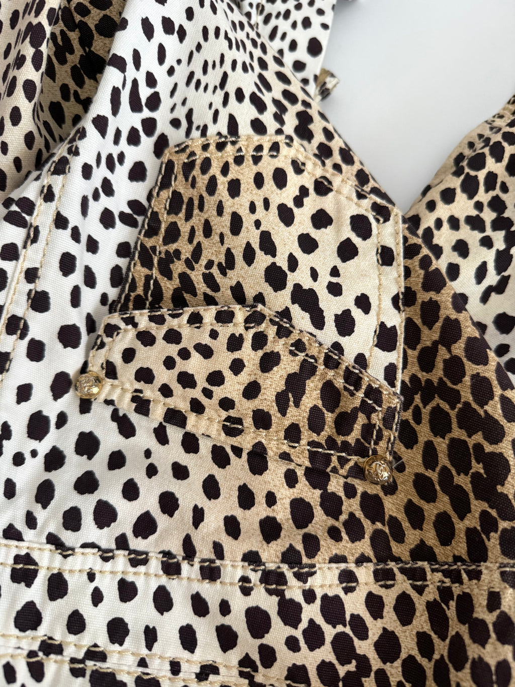 Roberto Cavalli SS 2005 long mermaid leopard skirt