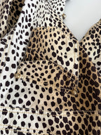 Roberto Cavalli SS 2005 long mermaid leopard skirt
