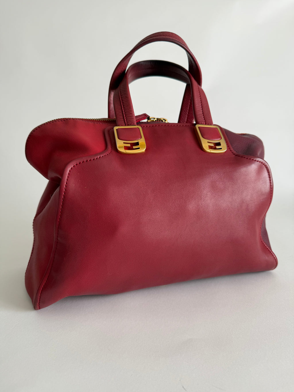 Fendi Chameleon 2012 red handbag