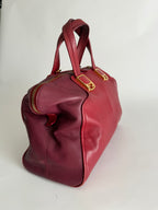 Fendi Chameleon 2012 red handbag