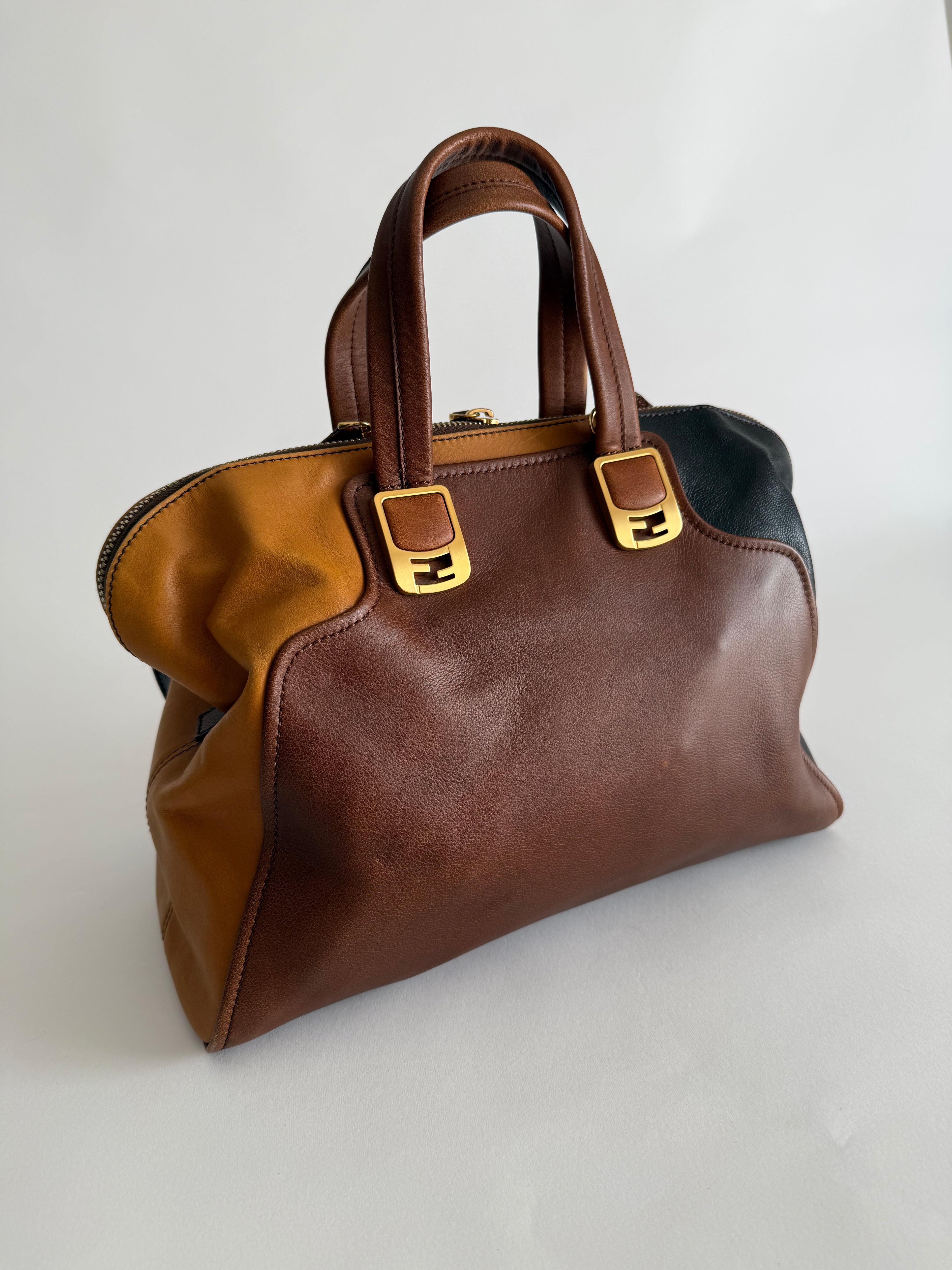 Fendi Chameleon 2012 colorblock bag