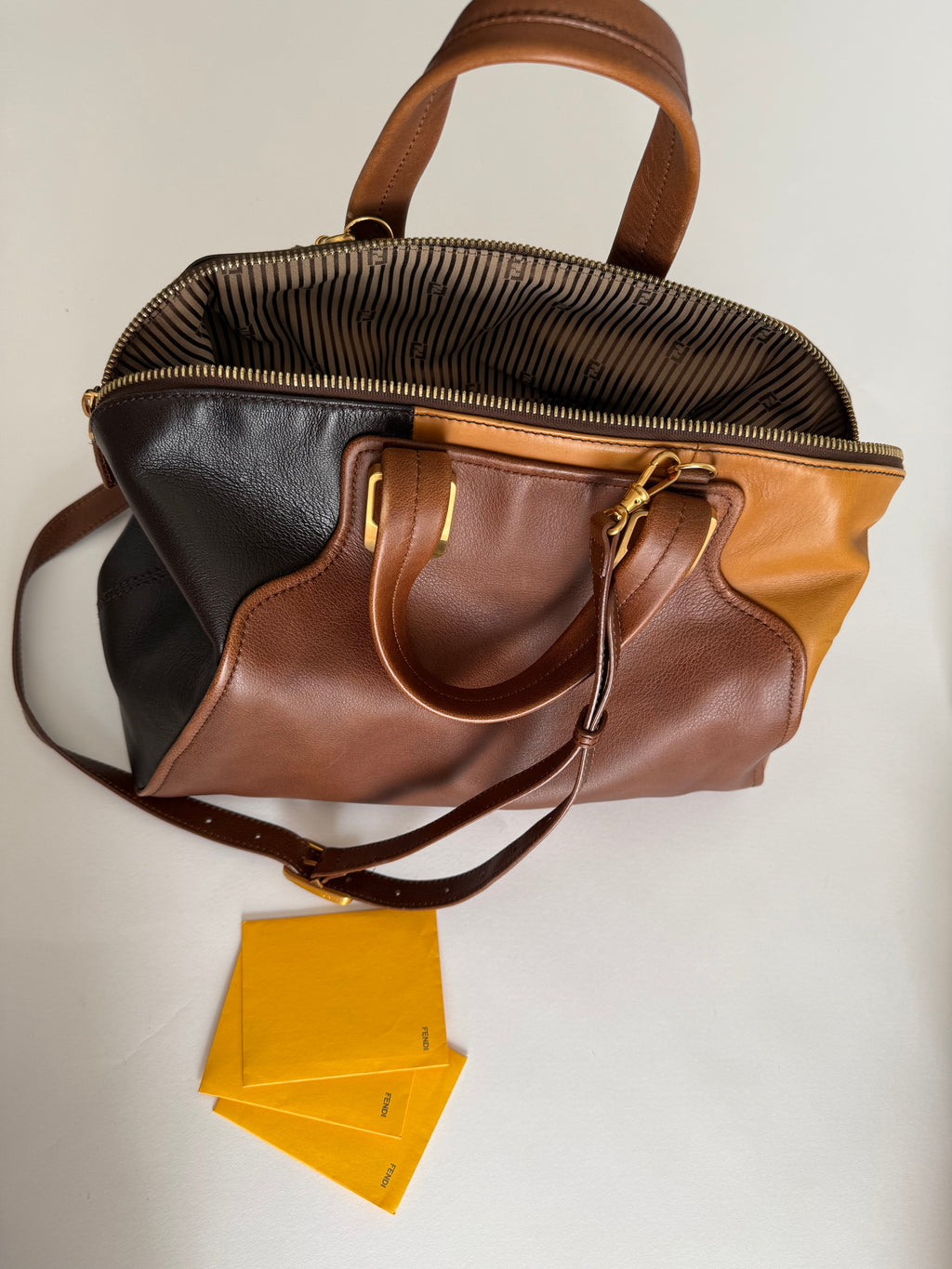 Fendi Chameleon 2012 colorblock bag