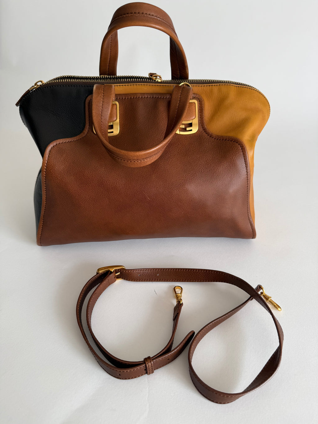 Fendi Chameleon 2012 colorblock bag