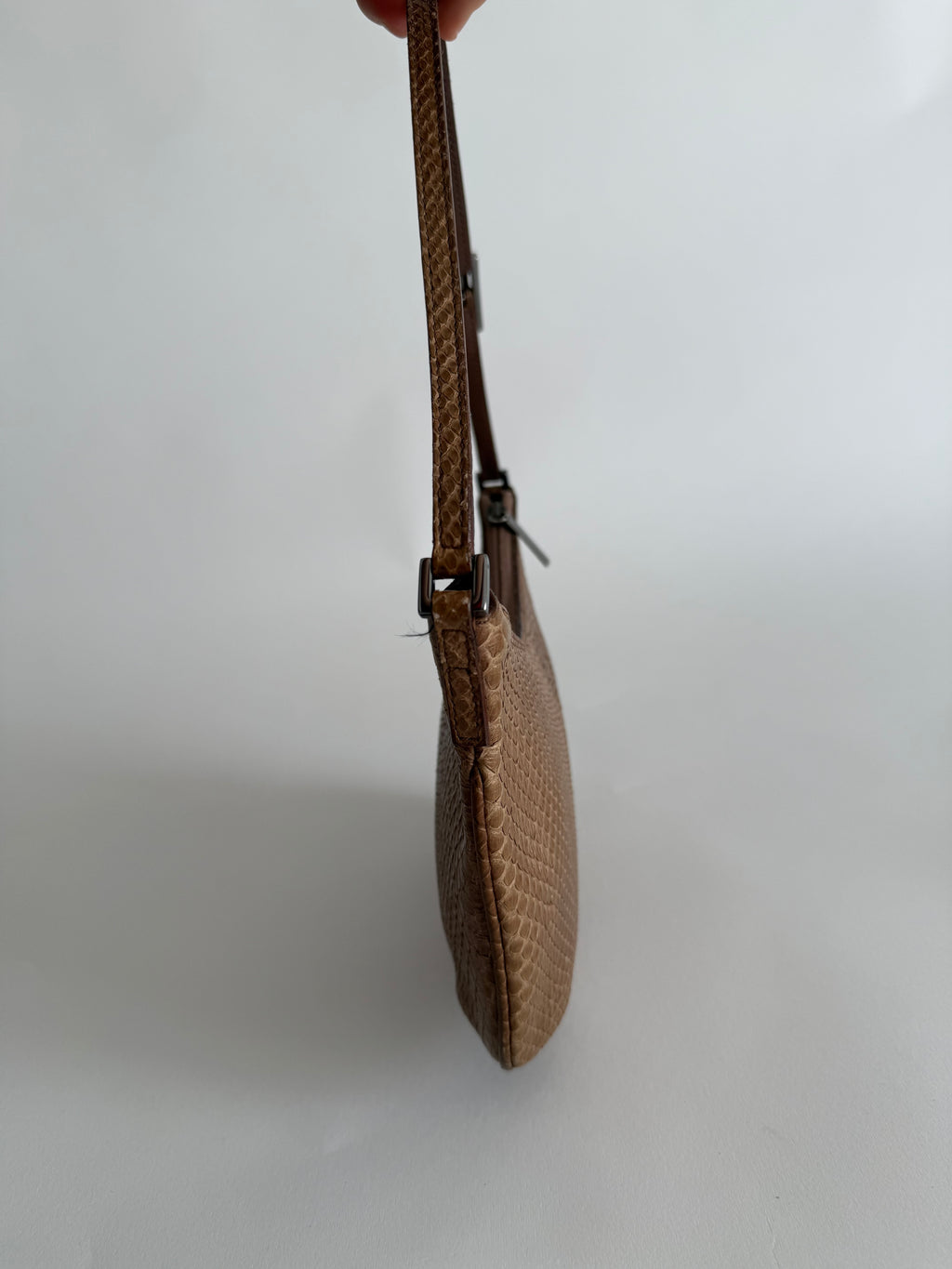 Gucci half-moon snake bag