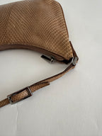 Gucci half-moon snake bag