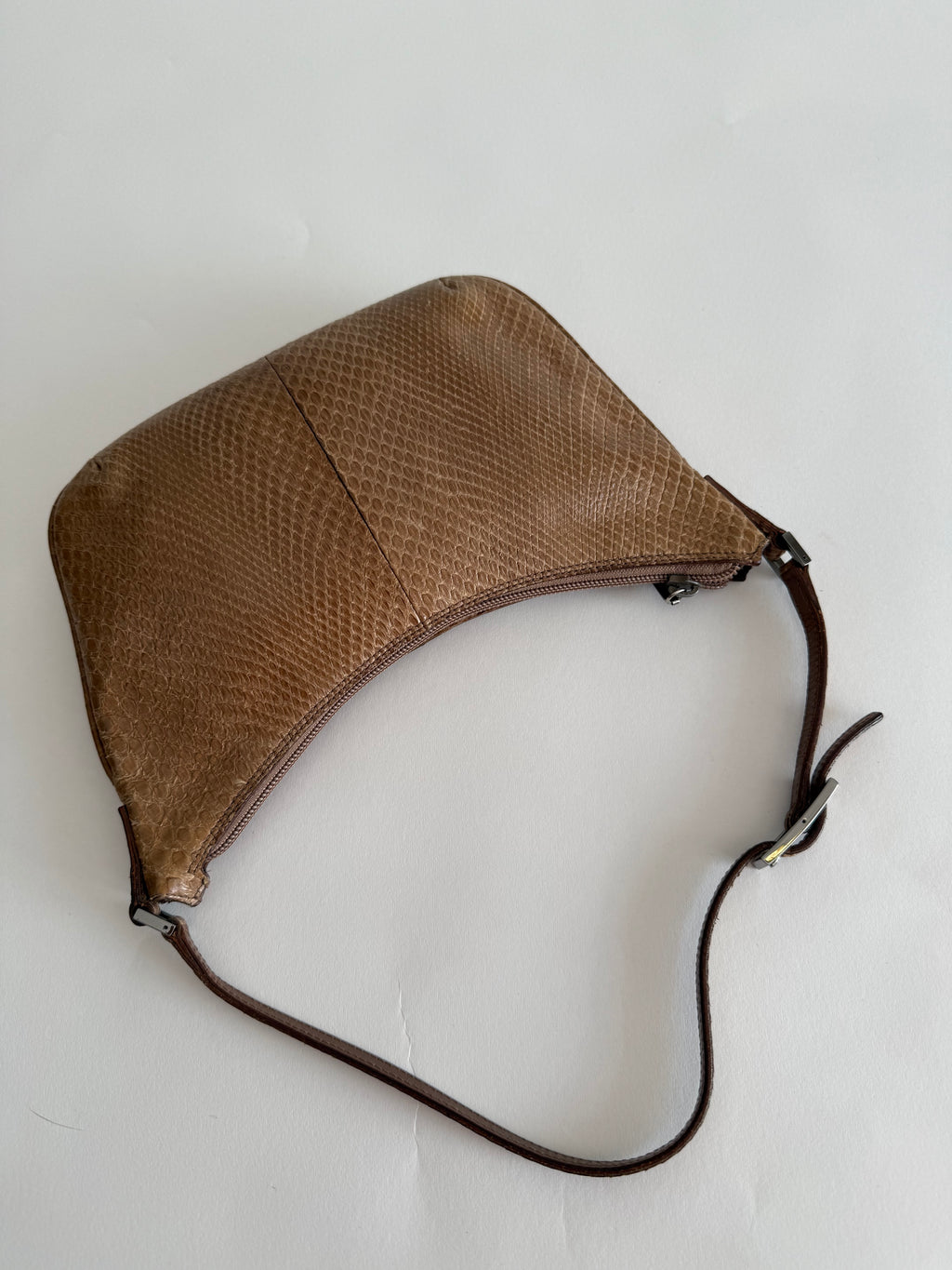 Gucci half-moon snake bag