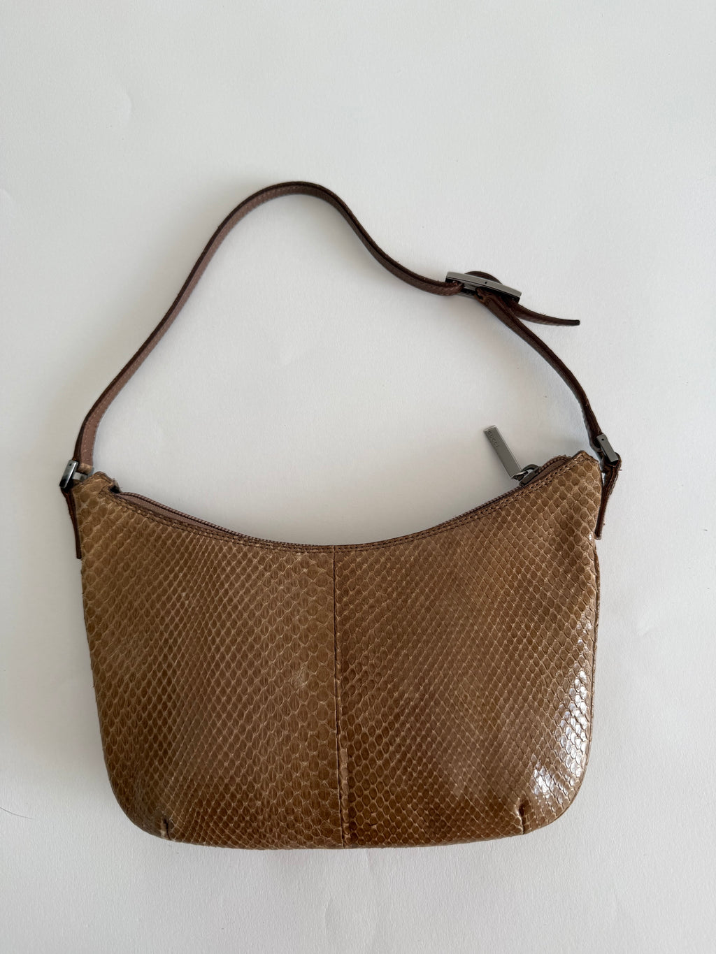 Gucci half-moon snake bag