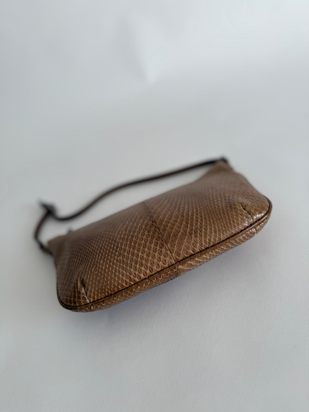 Gucci half-moon snake bag